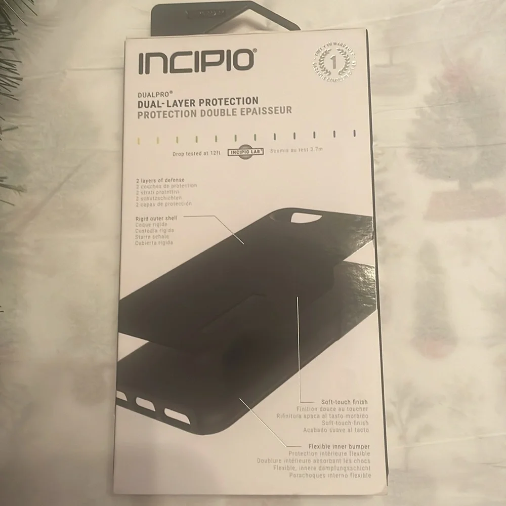INCIPIO Clear Dual-Layef Protection for iphone e 8/7